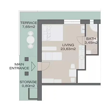 Apartament Studio Izola *